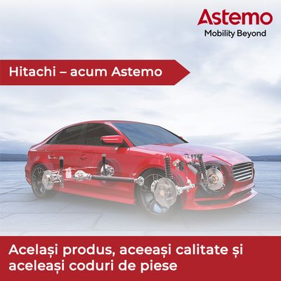 Piese auto Hitachi acum sub marca Astemo